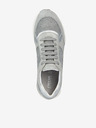 Geox Szürke női tornacipő bőr részletekkel Geox Sukie