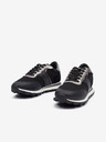 Geox Fekete női tornacipő bőr részletekkel Geox Spherica V Series