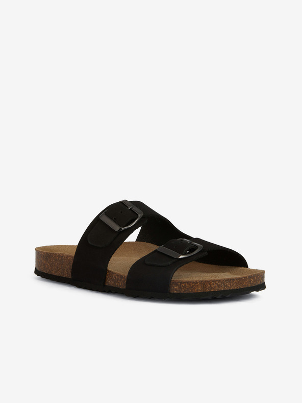 Geox Fekete Geox Brionia női papucs