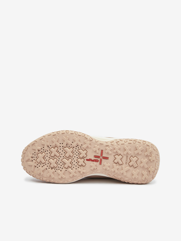 Geox Bézs Geox Oliviera női velúr bokacsizma