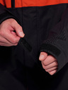 Horsefeathers Track jacket - red clay/fekete Horsefeathers