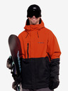 Horsefeathers Track jacket - red clay/fekete Horsefeathers