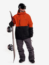 Horsefeathers Track jacket - red clay/fekete Horsefeathers