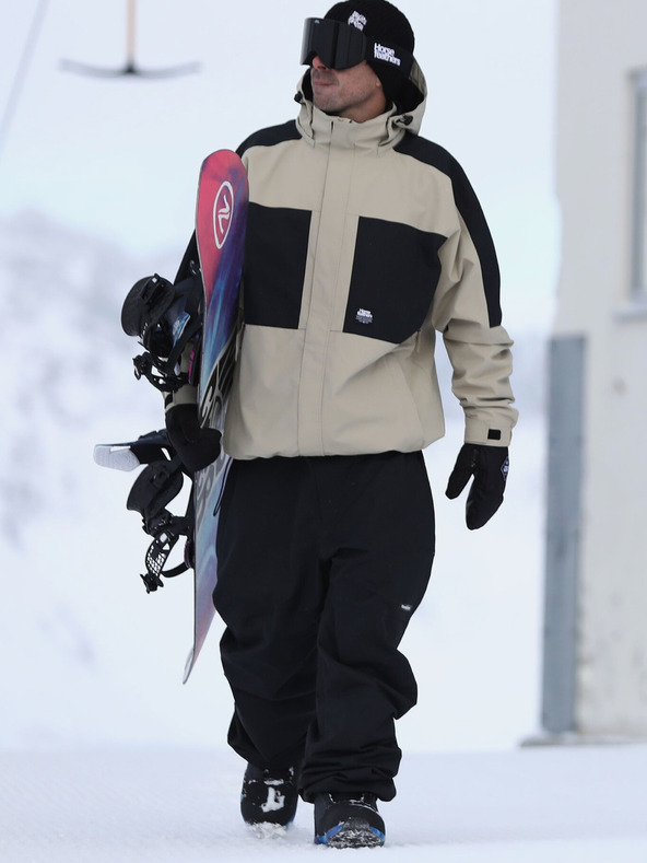 Horsefeathers Envoy kabát - mojave/fekete Horsefeathers