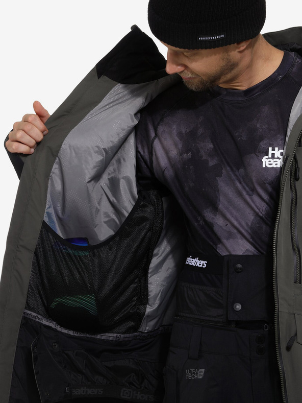 Horsefeathers Halen II kabát - urban olive Horsefeathers