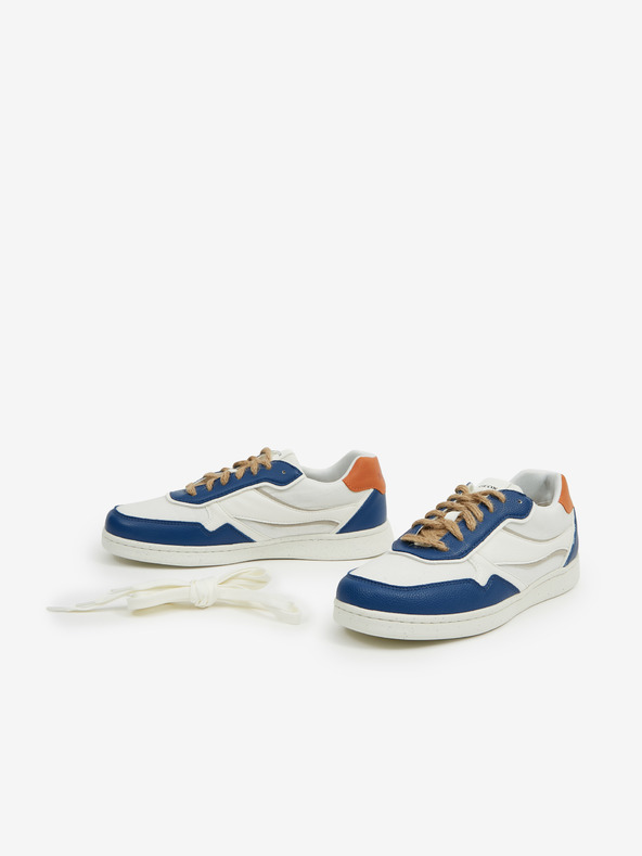 Geox Kék-fehér férfi tornacipő Geox Warrens