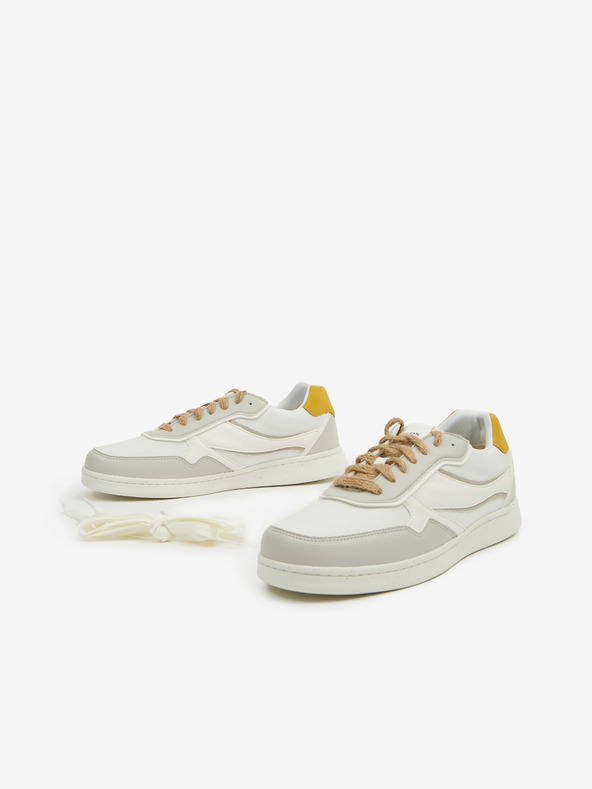 Geox Fehér-szürke férfi tornacipő Geox Warrens