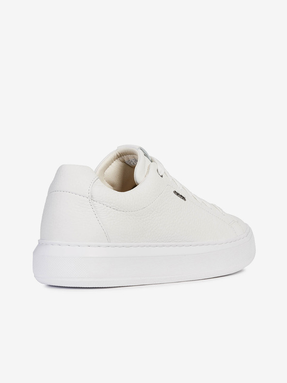 Geox Fehér férfi bőr tornacipő Geox Deiven