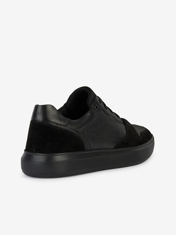 Geox Fekete Geox Deiven férfi bőr tornacipő