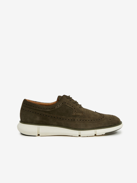 Geox Khaki férfi velúr félcipő Geox Adacter