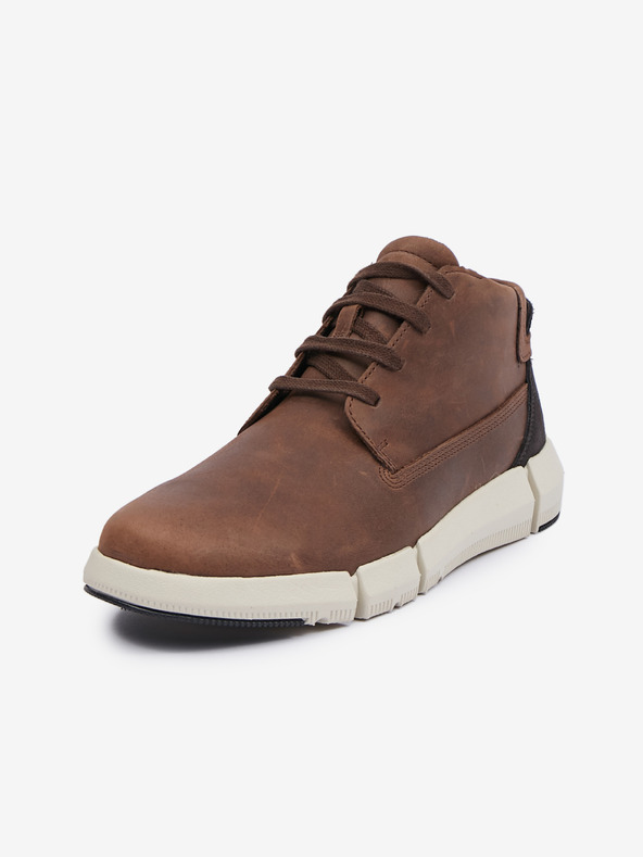 Geox Barna férfi bőr bokacipő Geox Adacter