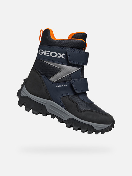 Geox Sötétkék fiú téli cipő Geox Himalaya B ABX