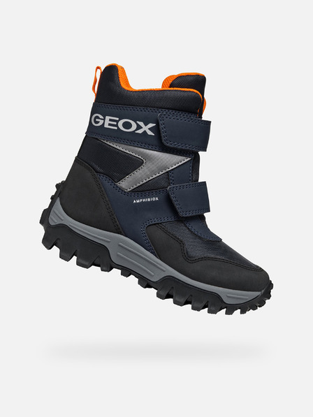 Geox Sötétkék fiú téli cipő Geox Himalaya B ABX