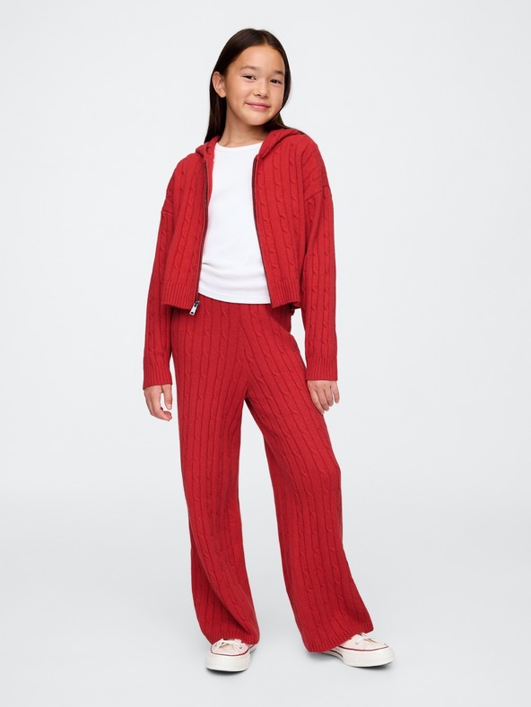 GAP CashSoft cipzáras gyerek pulóver GAP