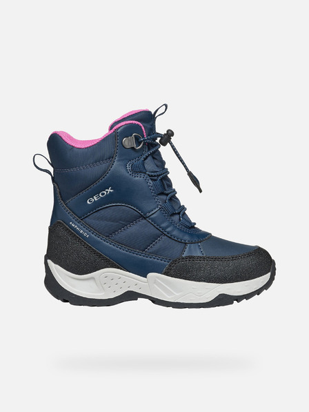 Geox Sötétkék lány téli cipő Geox Sentiero B AB