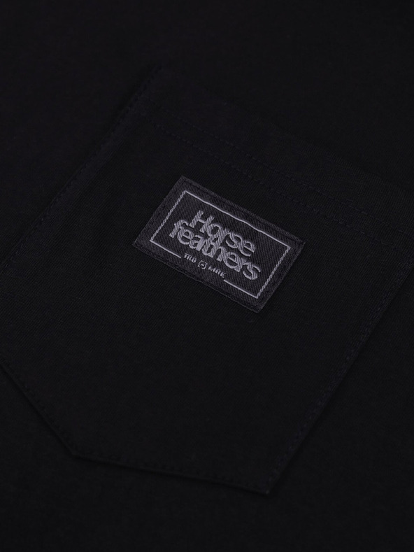 Horsefeathers Alpha póló - fekete - L méret HORSEFEATHERS