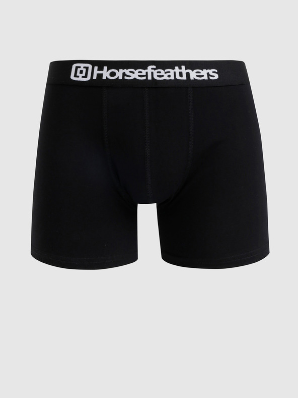 Horsefeathers Három darabos Horsefeathers Dynasty boxeralsó készlet fekete színben