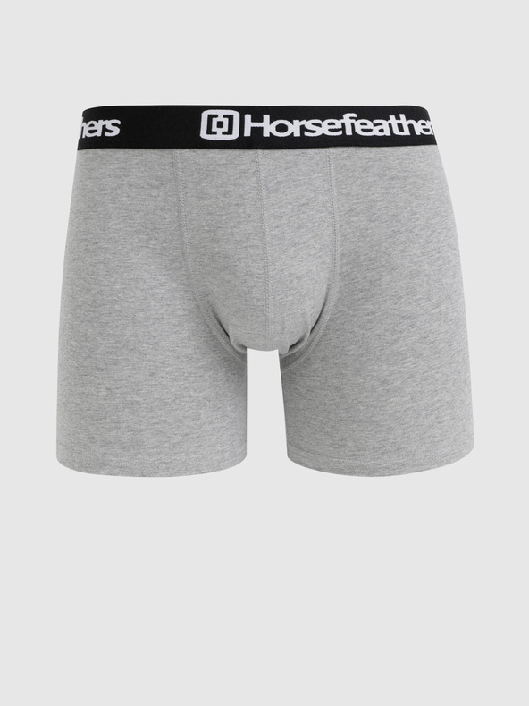 Horsefeathers Három darabos Horsefeathers Dynasty boxeralsó szürke és fekete színben