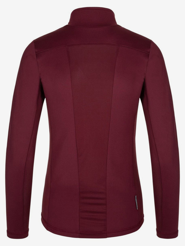 Kilpi Női bordó termál póló állógallérral KILPI WILLIE