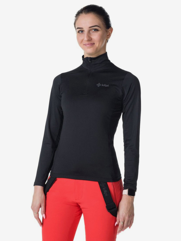 Kilpi Női bordó termál póló állógallérral KILPI WILLIE