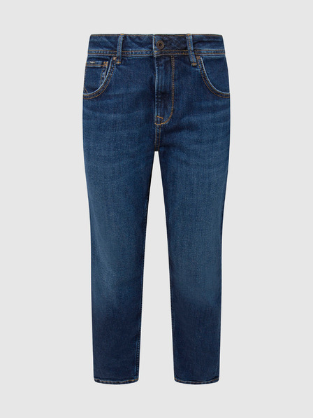 Pepe Jeans Sötétkék női egyenes szabású farmernadrág Pepe Jeans Violet