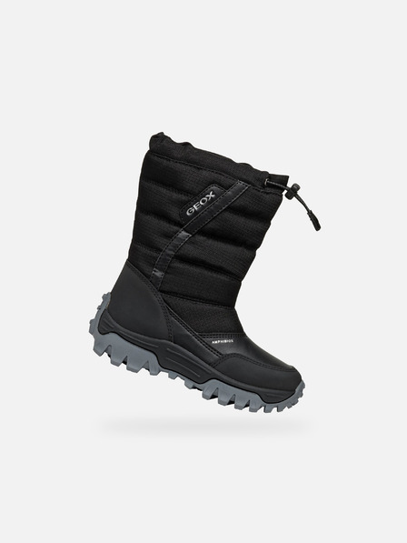 Geox Fekete fiú téli cipő Geox Himalaya ABX