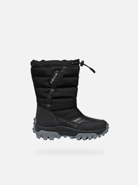 Geox Fekete fiú téli cipő Geox Himalaya ABX