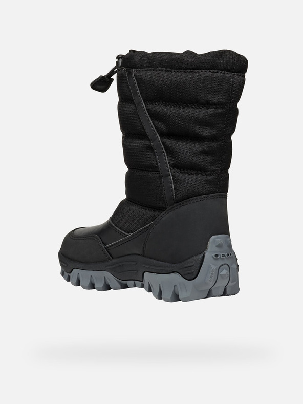 Geox Fekete fiú téli cipő Geox Himalaya ABX