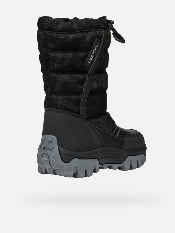 Geox Fekete fiú téli cipő Geox Himalaya ABX