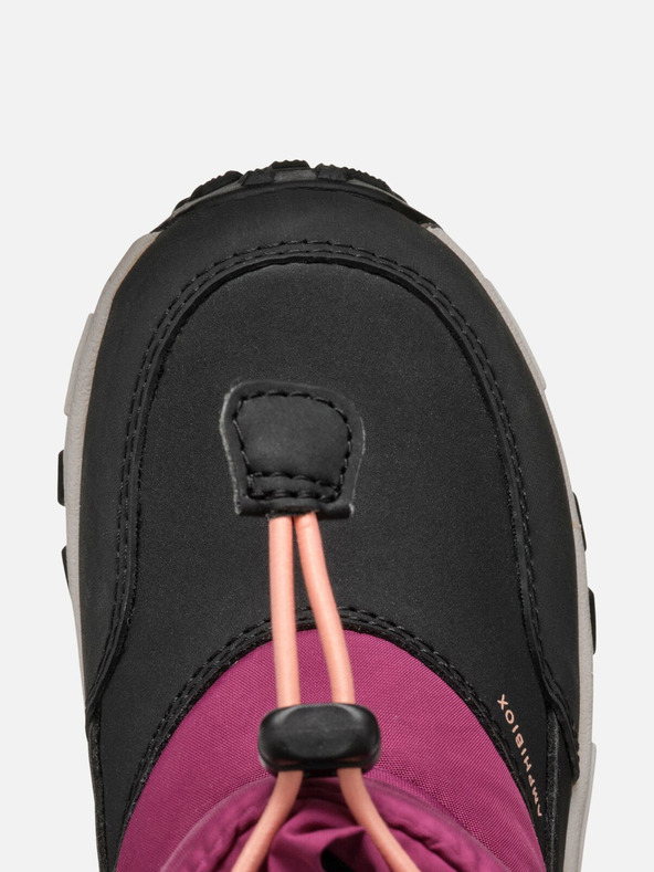 Geox Piros lány téli cipő Geox Himalaya B Ab