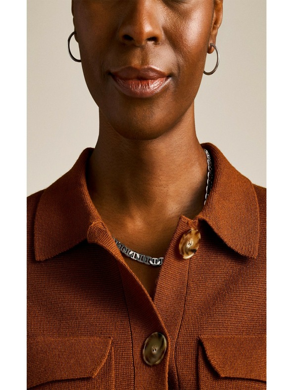 Fossil Női acél fülbevaló Fossil Ellis JF04743040