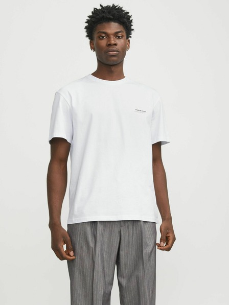 Jack & Jones Fehér Jack & Jones férfi Vesterbro póló
