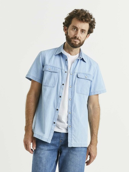 Celio Világoskék férfi farmering zsebekkel Celio