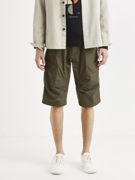 Celio Barna rövidnadrág Celio Tocourtebm Barna rövidnadrág Celio Tocourtebm