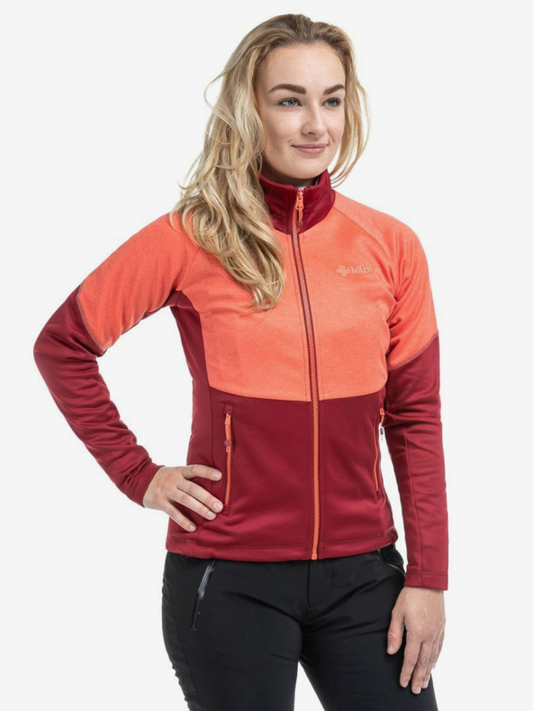 Kilpi Narancssárga és bor női funkcionális pulóver Kilpi TOMMS-W