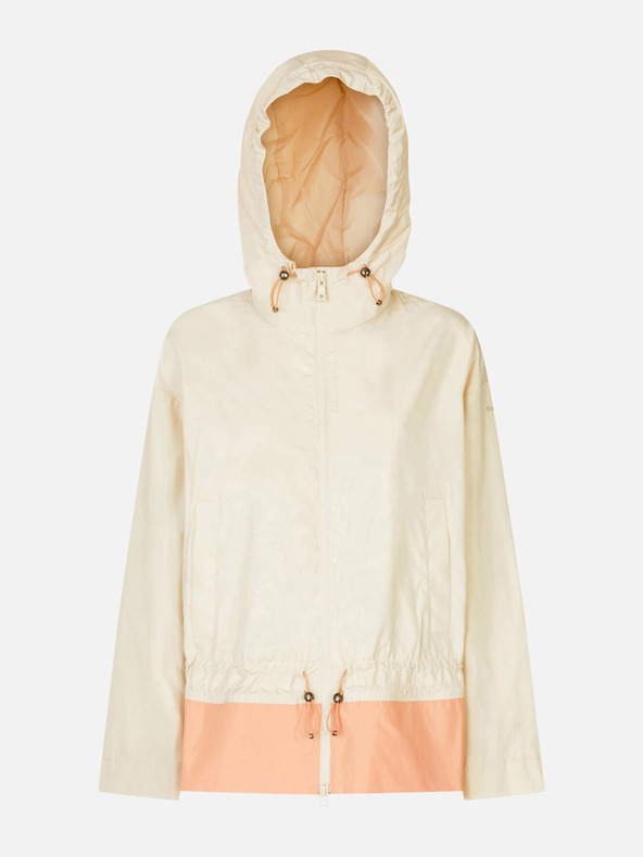 Geox Krémszínű női parka Geox Bulmya