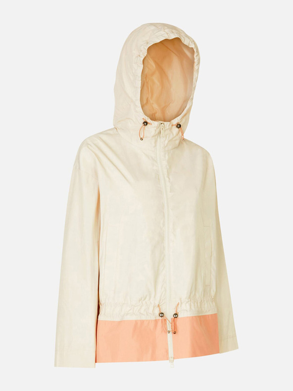 Geox Krémszínű női parka Geox Bulmya