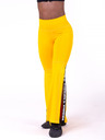 Nebbia Sárga női, bővített szabású leggings hasítékkal Nebbia