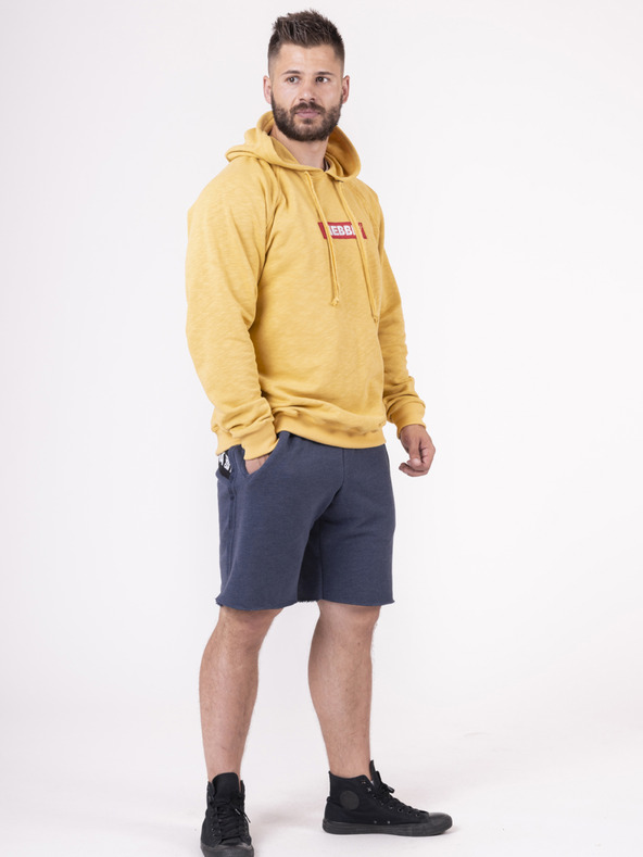 Nebbia Mustár férfi kapucnis pulóver Nebbia