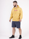 Nebbia Mustár férfi kapucnis pulóver Nebbia