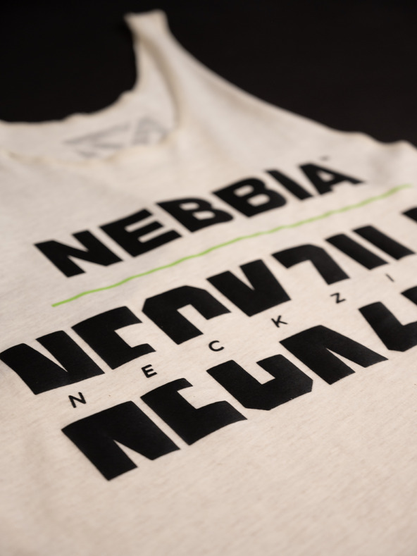 Nebbia NECKZILLA Muscle Back Tank Top 967