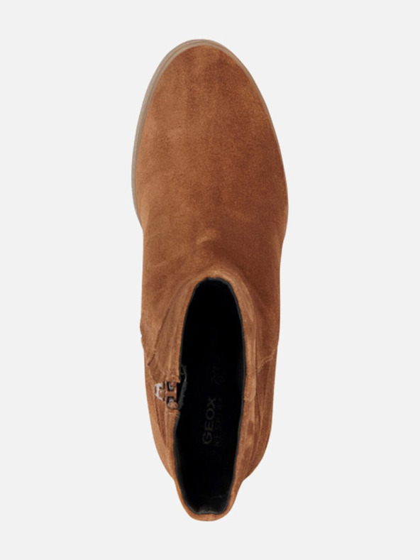 Geox Barna női Geox Elidea ék alakú bokacsizma