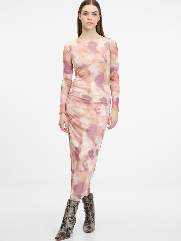 Orsay Orsay világos rózsaszín női midi ruha