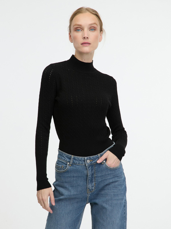 Orsay ORSAY fekete női pulóver