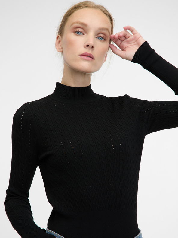 Orsay ORSAY fekete női pulóver