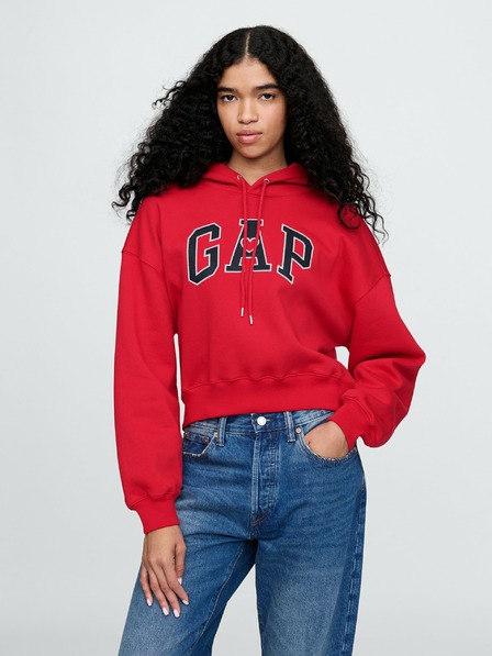 GAP Crop pulóver logóval GAP