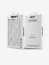 DKNY Folyékony csillogó kockás mintás hátsó borító iPhone 15 Pro Maxhoz Átlátszó DKNY