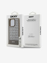 DKNY PU bőr Ismétlődő mintás alsó csíkos MagSafe hátlap iPhone 13 Pro Max barna DKNY barna DKNY
