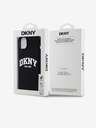 DKNY Folyékony szilikon Arch Logo MagSafe hátlap iPhone 15 Plushoz Fekete DKNY