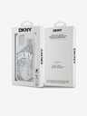 DKNY Folyékony csillogó íves logós hátlap iPhone 14-hez Átlátszó DKNY DKNY